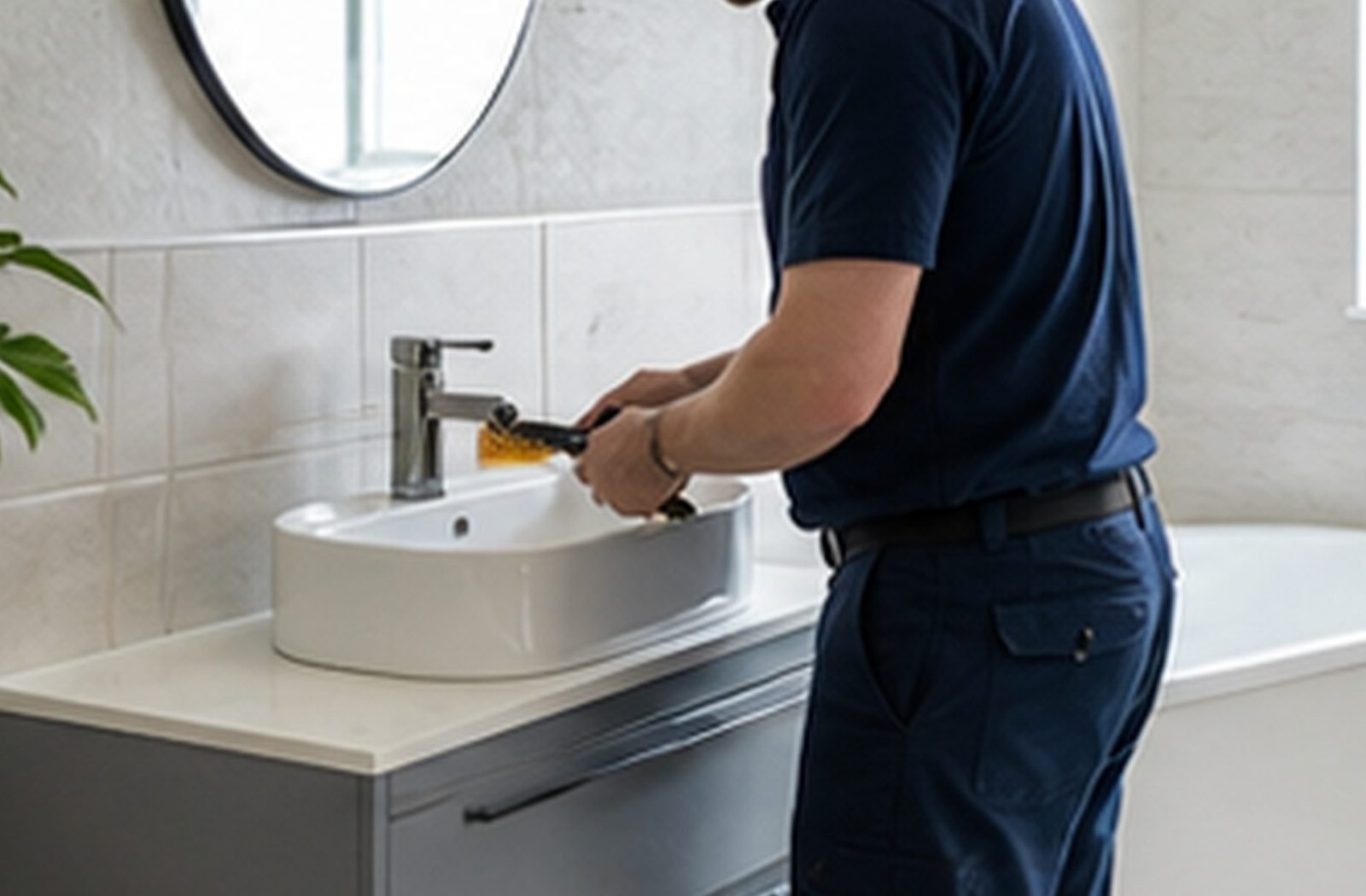 Power Flushing plumbing diagnostic image