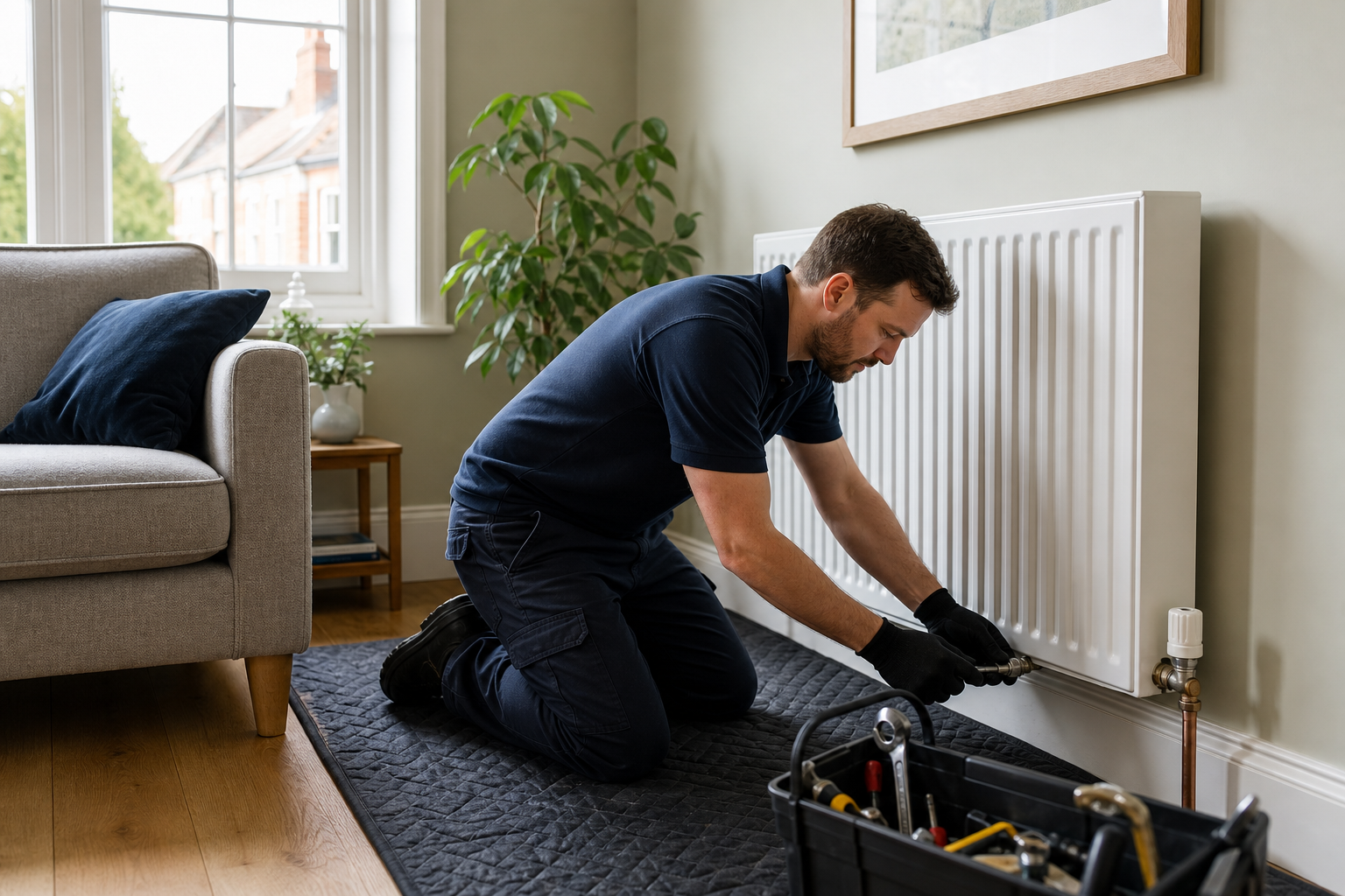 Radiator Repairs inspection and repair work
